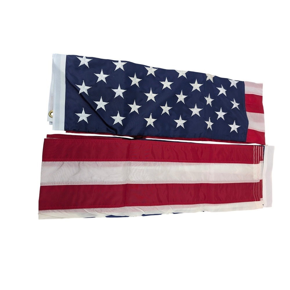 (1) Annin & (1)  Republican Presidential Task Force Nylon Made in USA 3X5